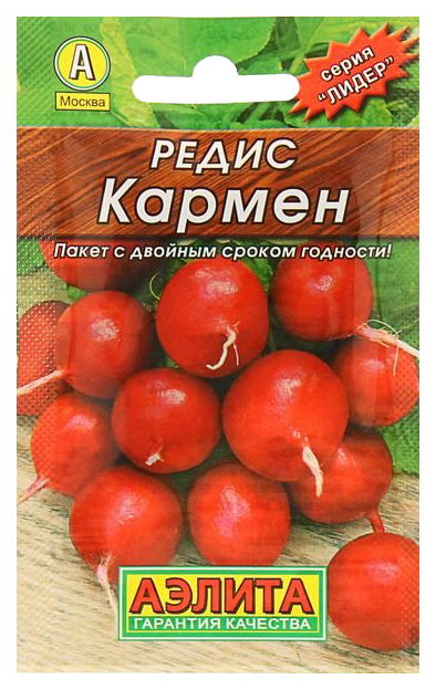 

Семена редис Аэлита Кармен 00-00568489 1 уп.