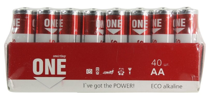 

Батарейка Smartbuy SOBA-2A40S-Eco 1.5V 40 шт