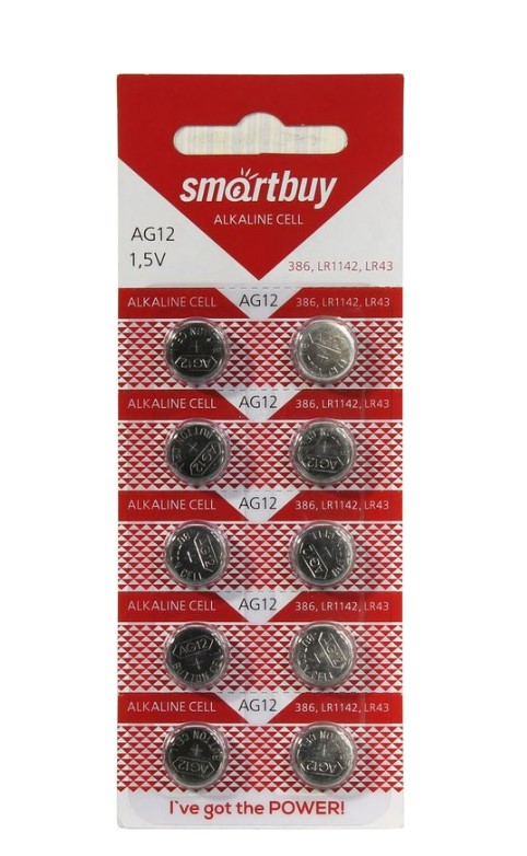 фото Батарейка smartbuy sbbb-ag12-10b 1.5v 10 шт