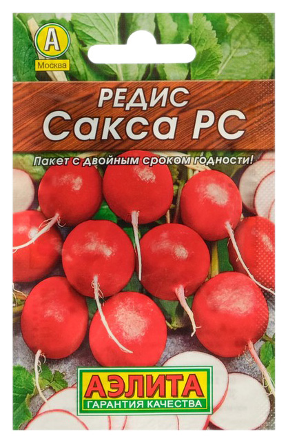 

Семена редис Аэлита Сакса 00-00569779 1 уп.