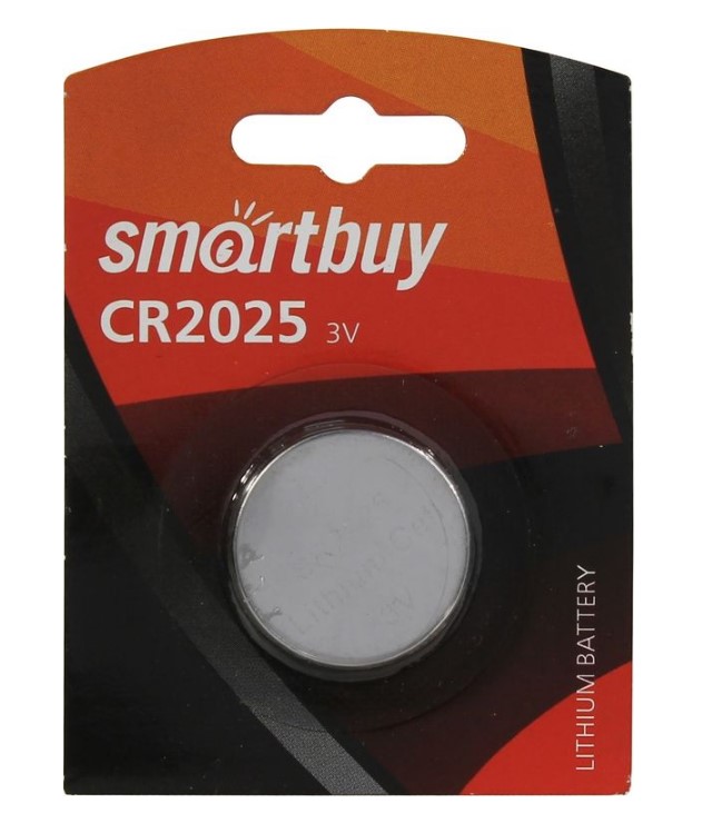 Батарейка Smartbuy SBBL-2025-1B 3V 1 шт подвесная люстра lumien hall лотер 2025 8h bkgd
