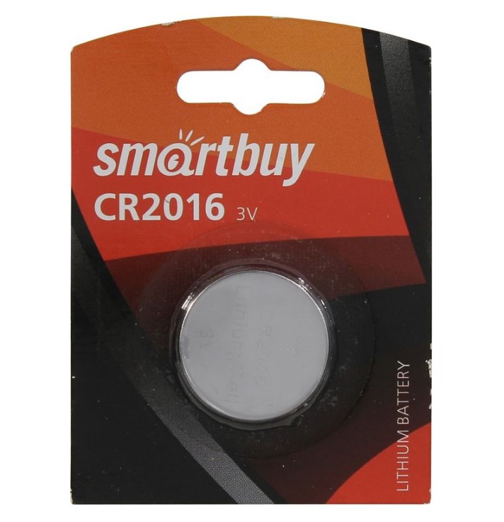 

Батарейка Smartbuy SBBL-2016-1B 3V 1 шт