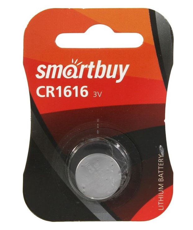 Батарейка Smartbuy SBBL-1616-1B 3V 1 шт