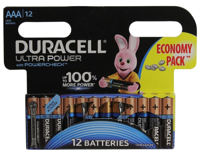 

Батарейка Duracell ULTRA POWER MX2400-12 1.5V 12 шт, Duracell-5