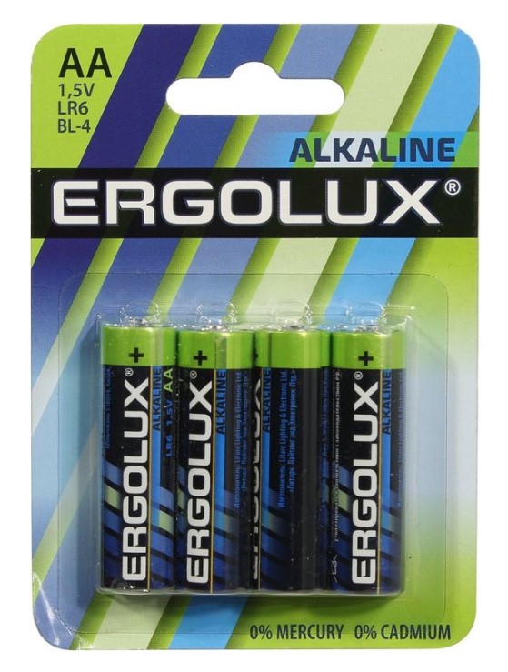 

Батарейка Ergolux LR6 BL-4 4 шт