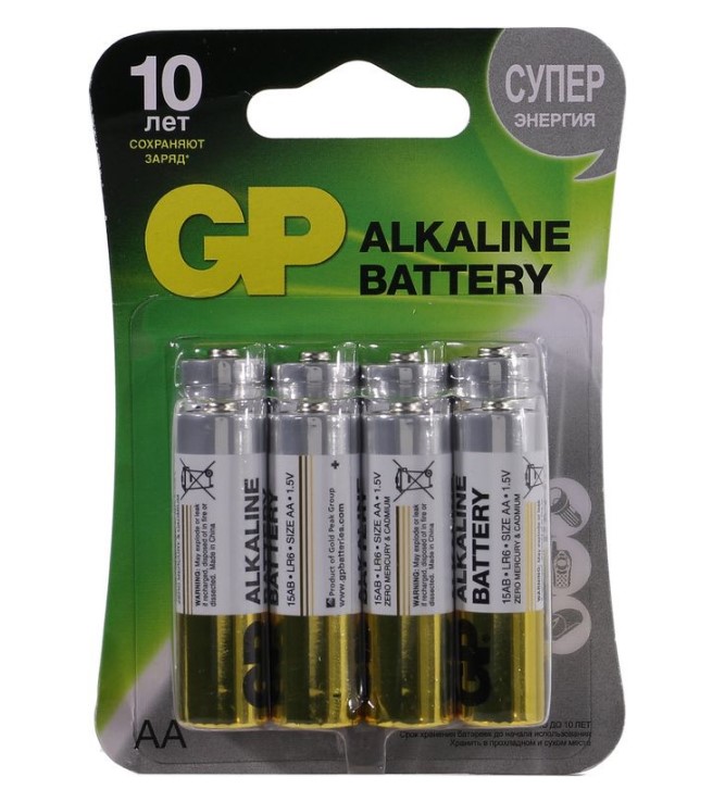 

Батарейка GP Alkaline GP15AE-2CR8 8 шт