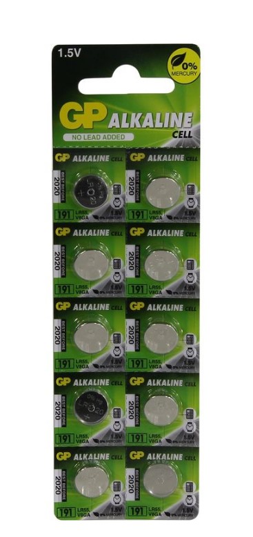 

Батарейка GP 191 1.5V 10 шт