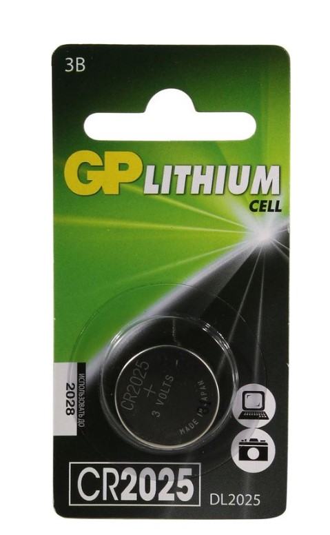 

Батарейка GP Lithium Cell CR2025 3V 1 шт