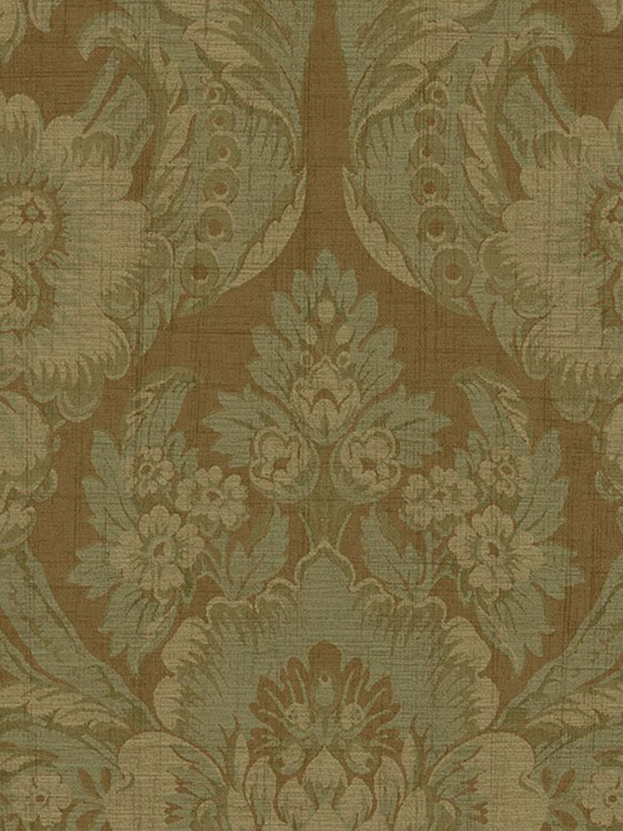 фото Дизайнерские обои seabrook tapestry, сша, акрил/бумага, моющиеся, коричневые, 0,52х10м