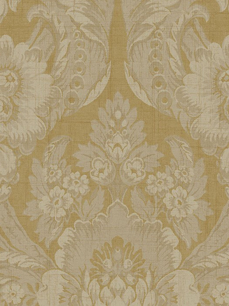 фото Дизайнерские обои seabrook tapestry, сша, акрил/бумага, моющиеся, желтые, 0,52х10м