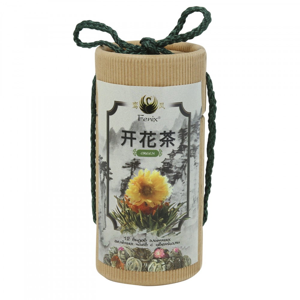 

Чай Русская Чайная Компания Chinese designer tea, набор из 12-ти связанных зеленых чаев