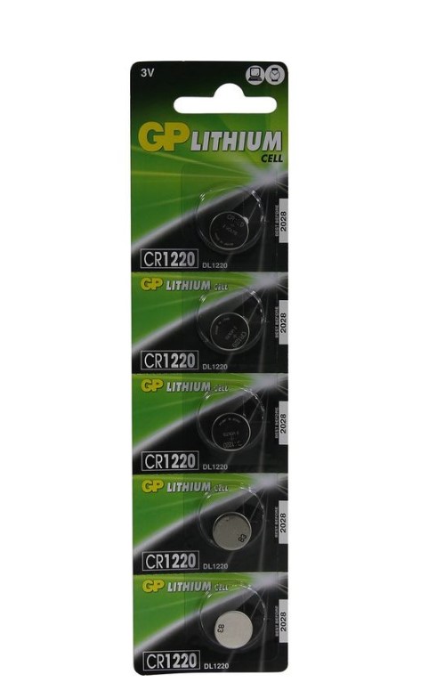 

Батарейка GP Lithium CR1220-5 3V 5 шт