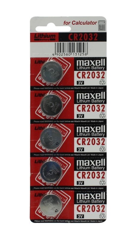 фото Батарейка maxell cr2032-5 3v 5 шт