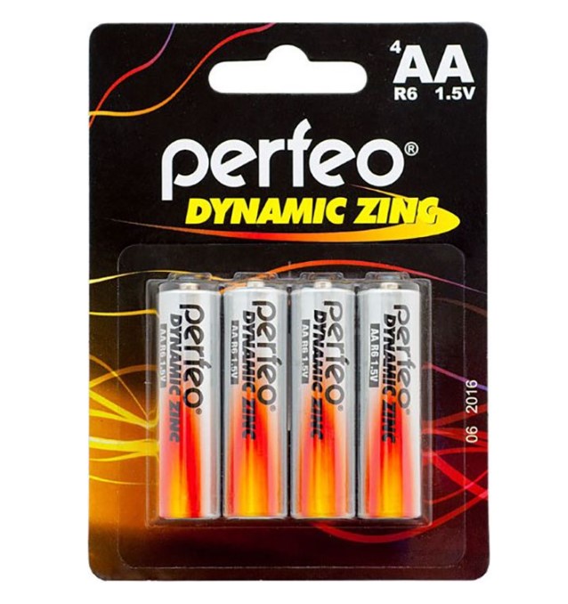 

Батарейка Perfeo R6/4BL Dynamic Zinc 4 шт