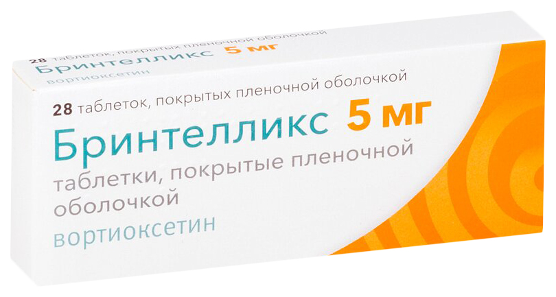 Бринтелликс таблетки 5 мг 28 шт.