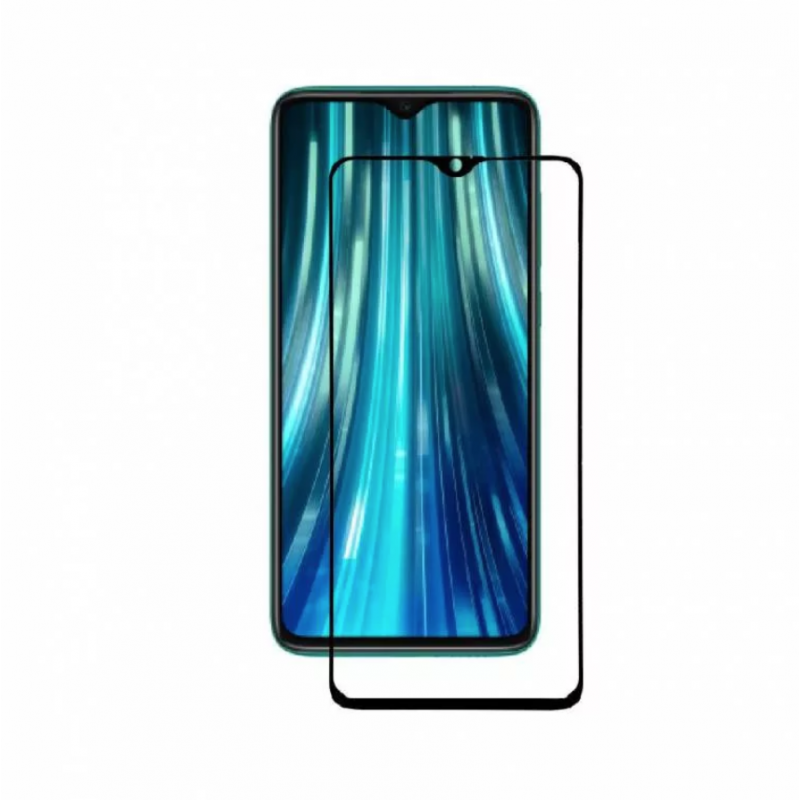 

Защитное стекло для Xiaomi Redmi Note 8 Pro (Черное), Redmi Note 8 Pro