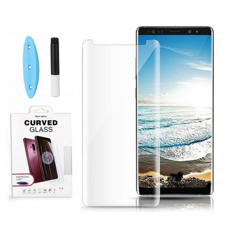 

Защитное стекло с ультрафиолетом для Samsung Galaxy Note 8, Galaxy Note 8