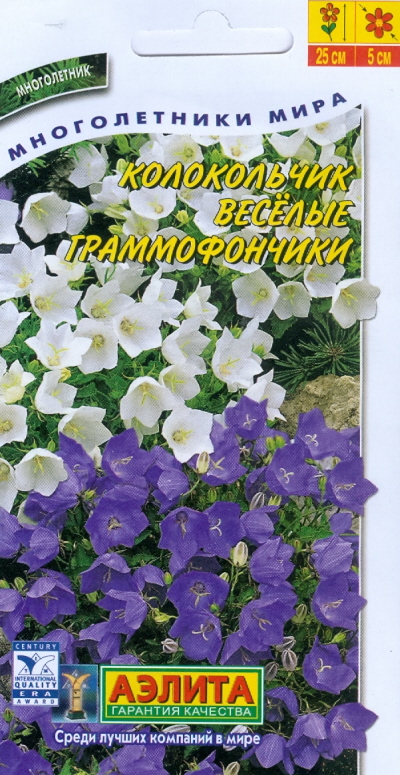 

Семена колокольчик Аэлита Веселые граммофончики 1 уп.