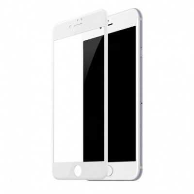 

Защитное стекло Ёmart для iPhone 6/6S (Белое) с закруглением краев (709), iPhone 6/6S