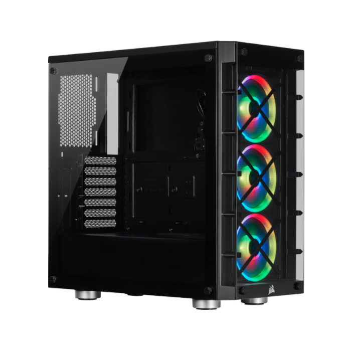 

Корпус компьютерный Corsair iCUE 465X RGB (CC-9011188-WW) Black, iCUE 465X RGB