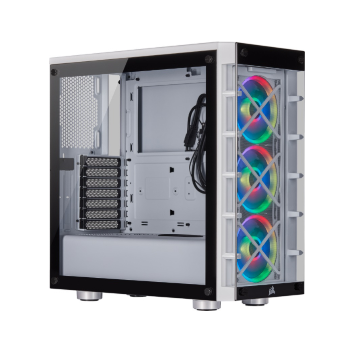 

Корпус компьютерный Corsair iCUE 465X RGB White (CC-9011189-WW)