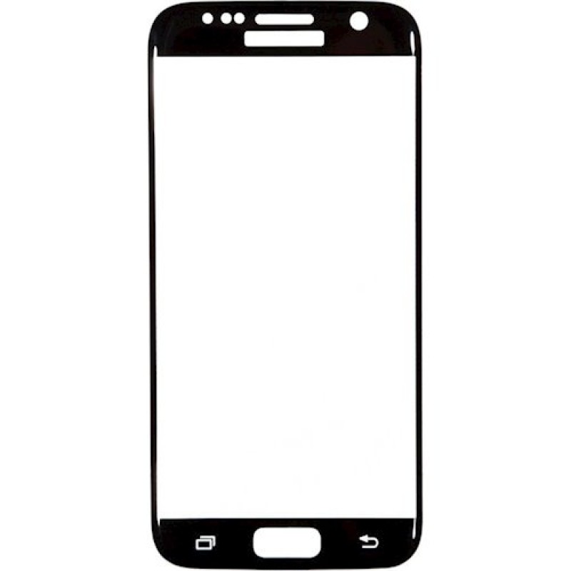 

Защитное стекло для Samsung Galaxy S7 (Черное), Galaxy S7