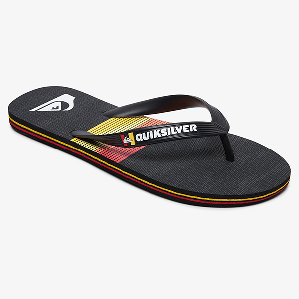 

Вьетнамки мужские Quicksilver Molokai Seasons AQYL100940 черные 10 US, Molokai Seasons AQYL100940