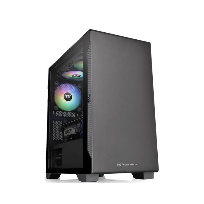 Корпус компьютерный Thermaltake S100 TG (CA-1Q9-00S1WN-00) Black