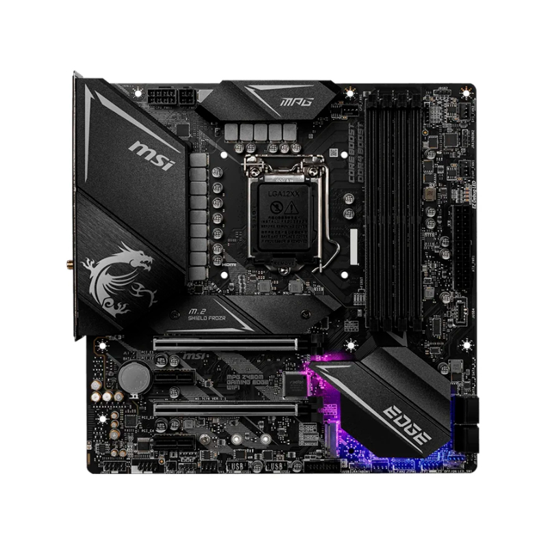 фото Материнская плата msi mpg z490m gaming edge wifi