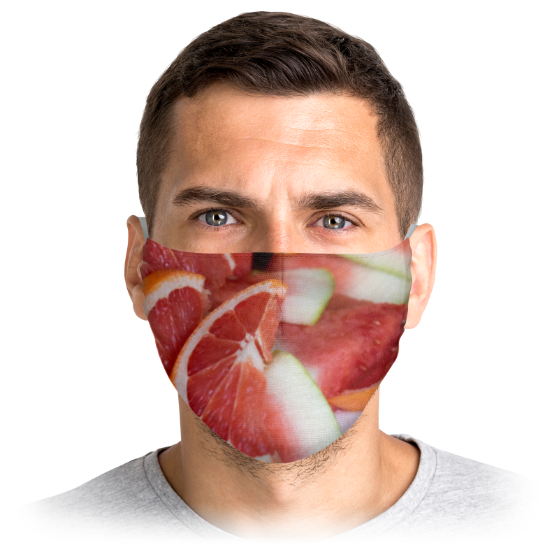 

Многоразовая маска Printio Лето! красная L, Лето!