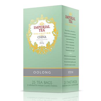 

Чай Imperial Tea Collection Oolong зеленый байховый коллекционный китайский улун 25*50 г