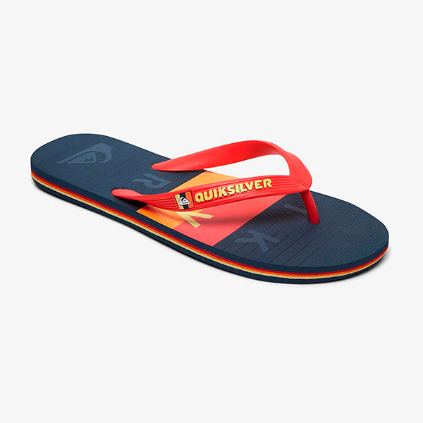 

Вьетнамки мужские Quiksilver Molokai Word Block AQYL100986 синие 10 US, Molokai Word Block AQYL100986