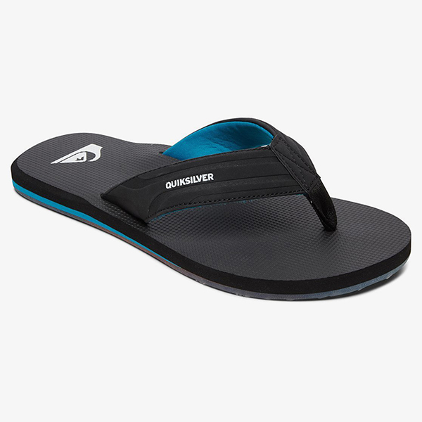 

Вьетнамки мужские Quiksilver Crystal Oasis AQYL100988 черные 10 US, Crystal Oasis AQYL100988