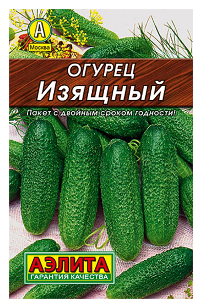 

Семена огурец Аэлита Изящный 00-00573038 1 уп.
