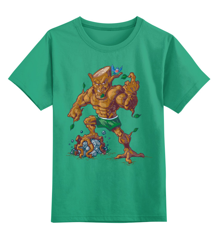 

Детская футболка Printio Зомбяшка цв.зеленый р.104, 0000003455662