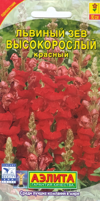 

Семена львиный зев Аэлита Высокорослый 00-00571648 1 уп.