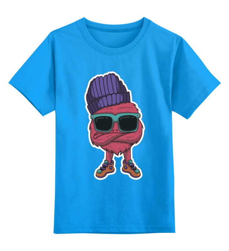 

Детская футболка Printio Зомбяшка цв.голубой р.104, 0000003458964