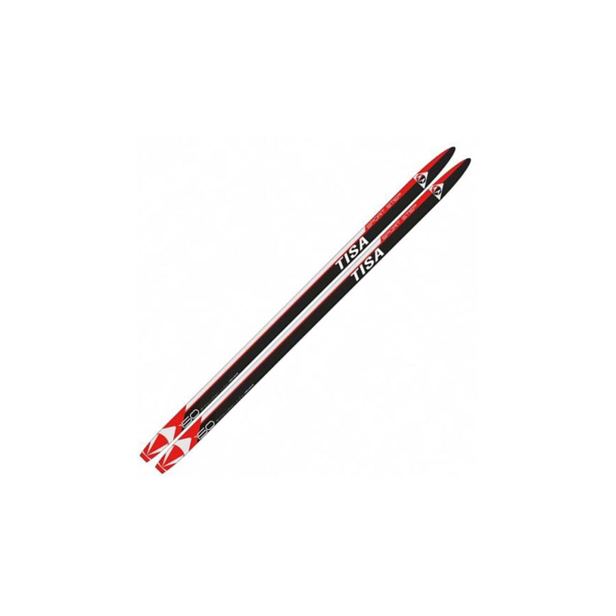 фото Беговые лыжи tisa sport step 2020, red, 187 см
