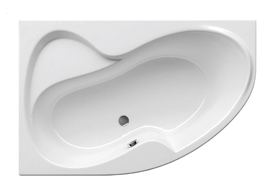 Ванна акриловая Ravak Rosa II 150х105 левая белая (CJ21000000) душевая стенка ravak