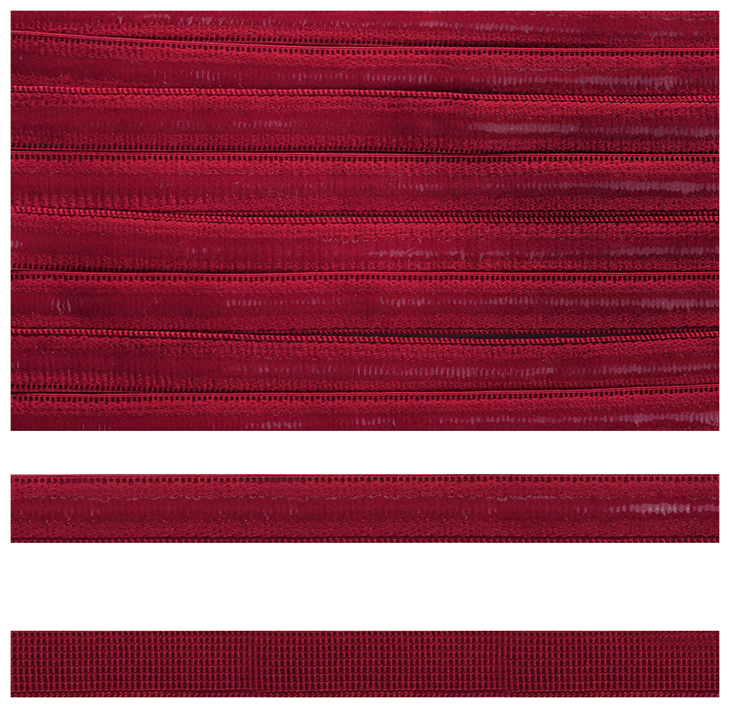 фото Резинка с силиконом, цвет: s059 темно-красный, 10 мм x 10 м, арт. tby-61009