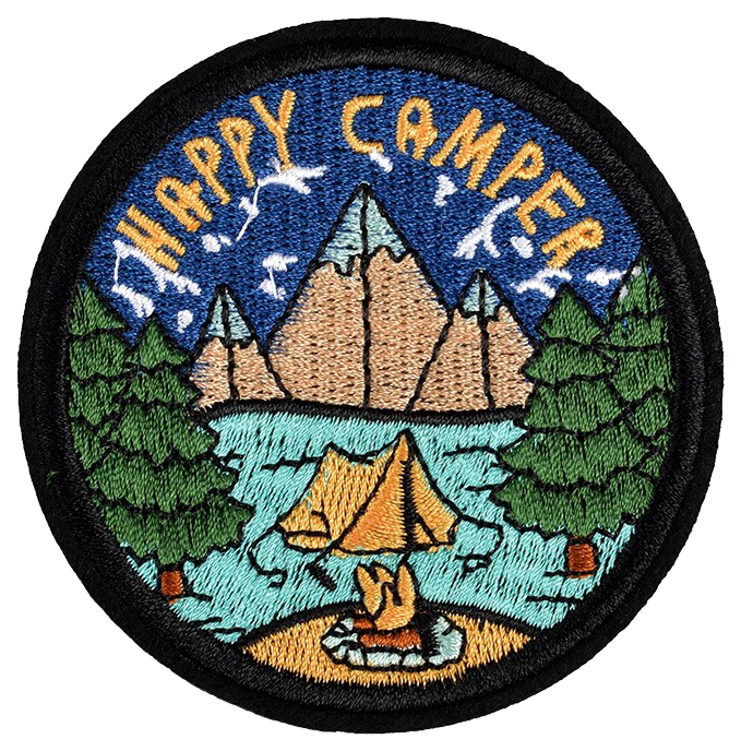 

Термоаппликации "Happy Camper", 7,6х7,6 см, 10 штук (количество товаров в комплекте: 10)