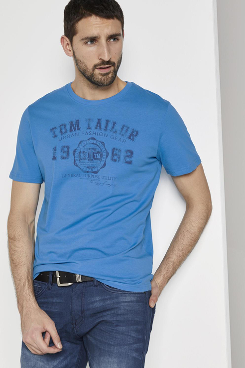 

Футболка мужская 1008637 TOM TAILOR синяя XL, 1008637