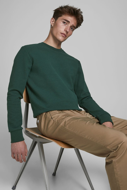 

Джемпер мужской Jack & Jones 12175294 зеленый 52