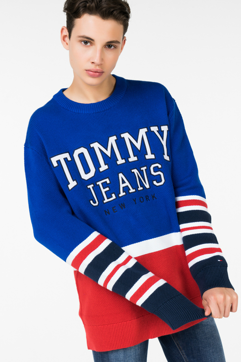 

Джемпер мужской DM0DM05072 Tommy Jeans синий XL, DM0DM05072