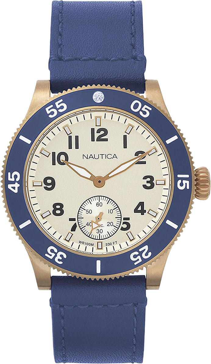 фото Наручные часы кварцевые мужские nautica naphst003