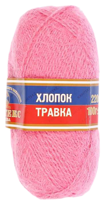 

Пряжа Камтекс 904109 Хлопок Травка 057 астра, Розовый, Хлопок Травка