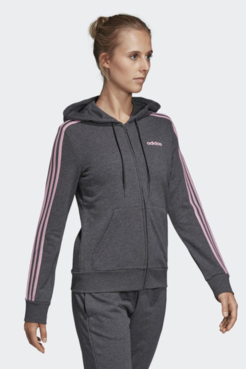 фото Толстовка женская adidas du0657 серая xs