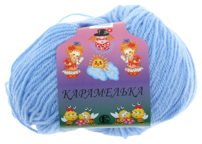 фото Пряжа камтекс 541355 карамелька 015 голубой