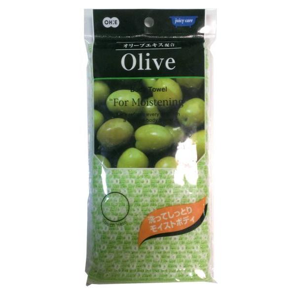 фото Мягкая массажная мочалка с антиоксидантами jc оливки, ohe