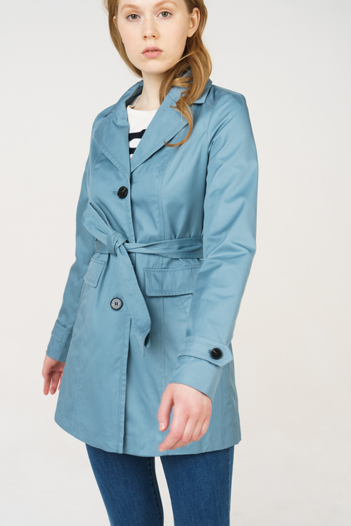 

Тренч женский Vero Moda 10206992 синий 40, 10206992